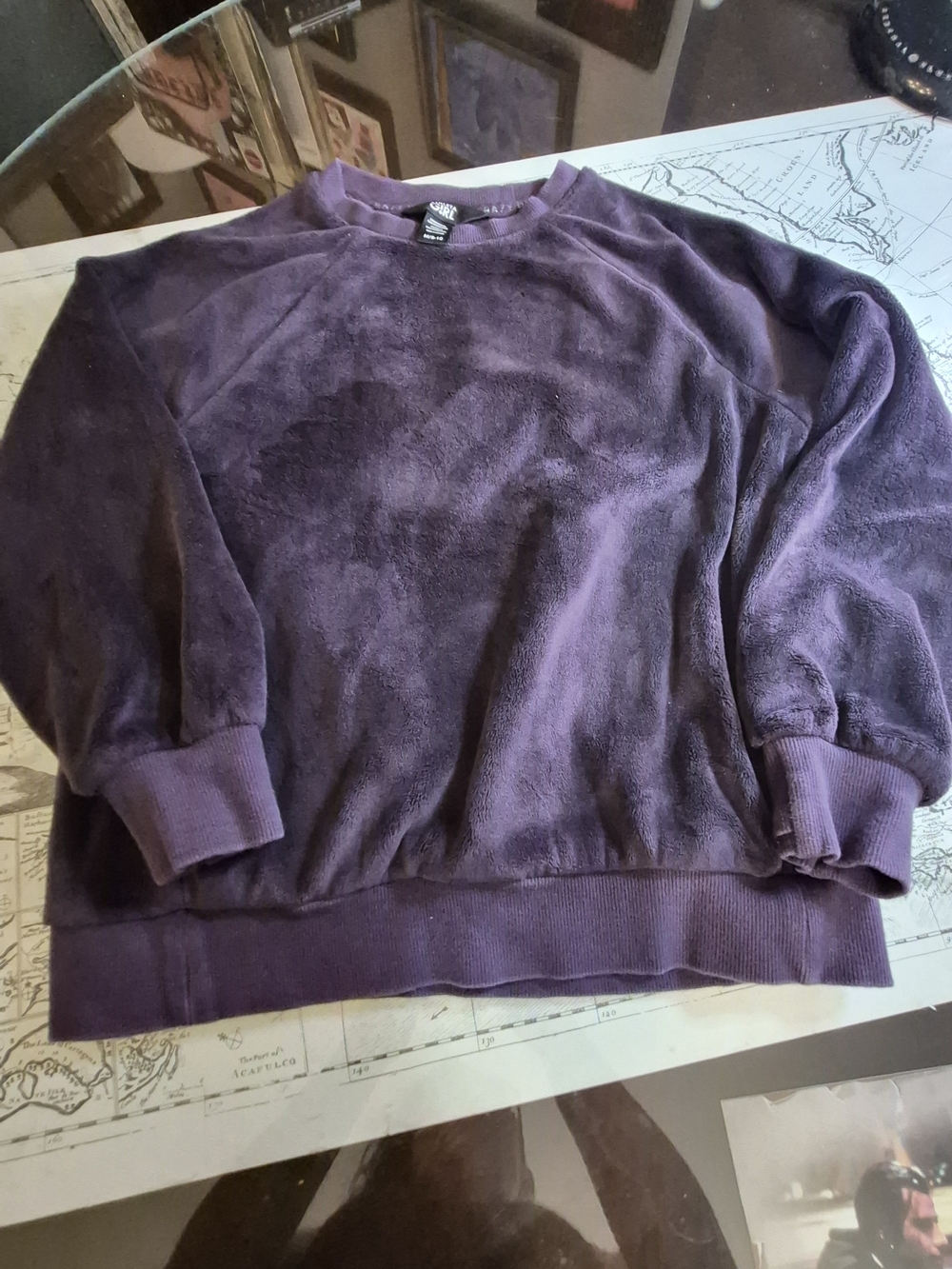 Athleta Girl Plush Pullover in Plum
